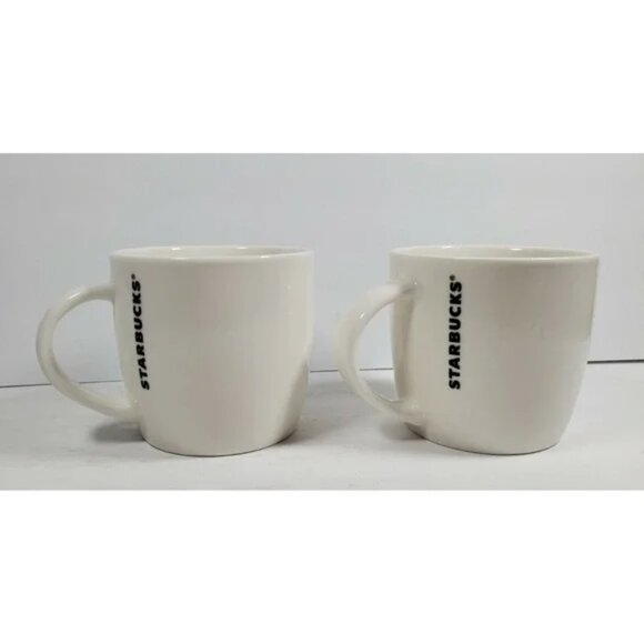 Starbucks Coffee Mugs Cup Pair 2017 Mermaid Siren 14 oz Ceramic 3 Sets Available - Picture 5 of 5